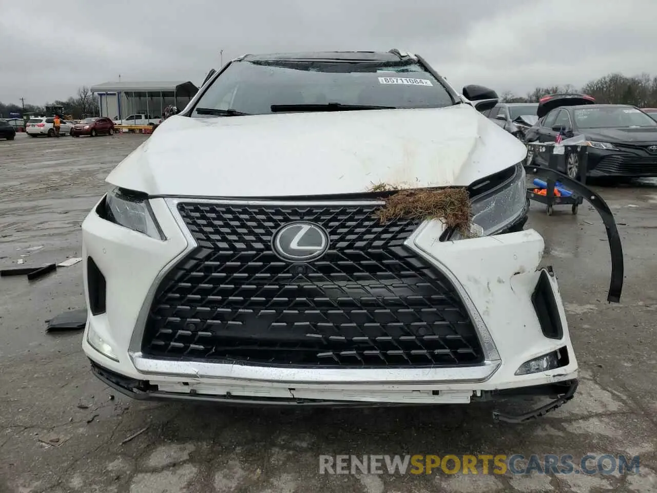 5 Photograph of a damaged car 2T2HZMAA2NC222393 LEXUS RX350 2022