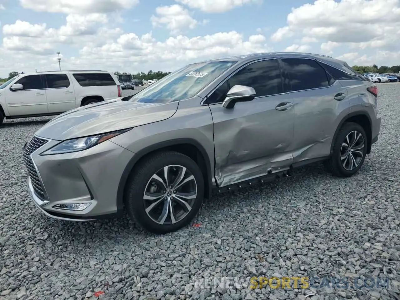 1 Фотография поврежденного автомобиля 2T2HZMAA2NC226184 LEXUS RX350 2022