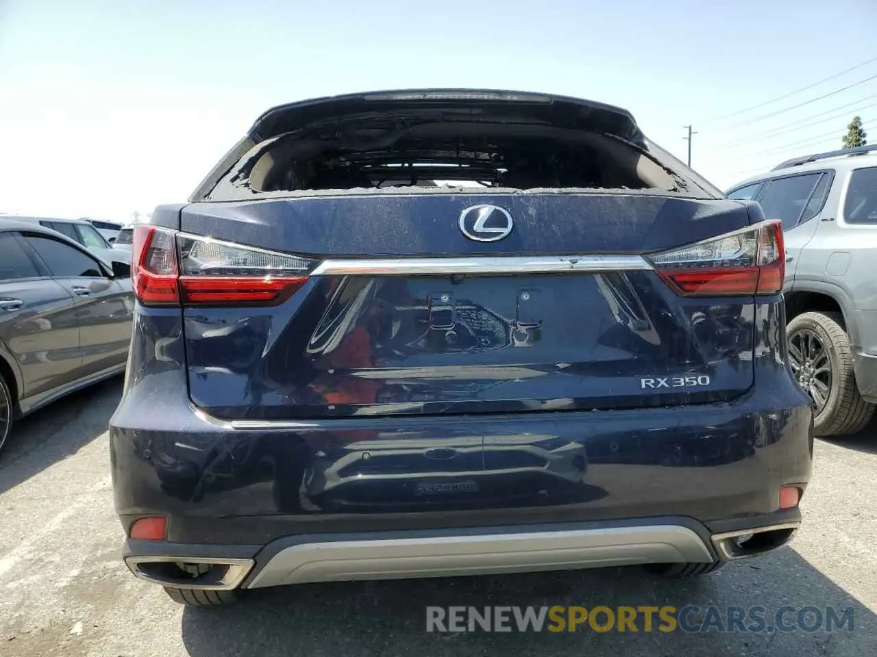 6 Photograph of a damaged car 2T2HZMAA2NC244975 LEXUS RX350 2022