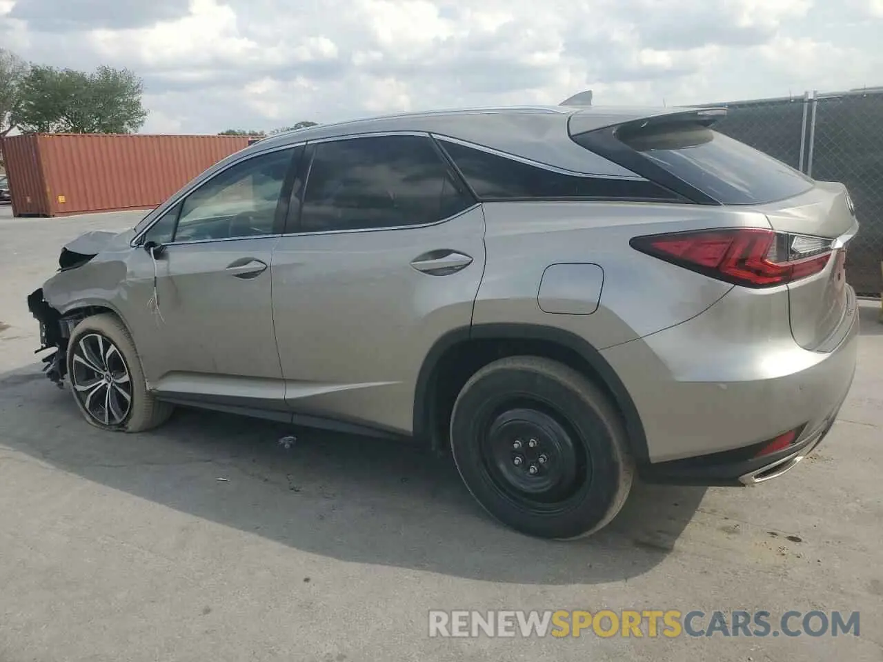 2 Photograph of a damaged car 2T2HZMAA2NC248749 LEXUS RX350 2022