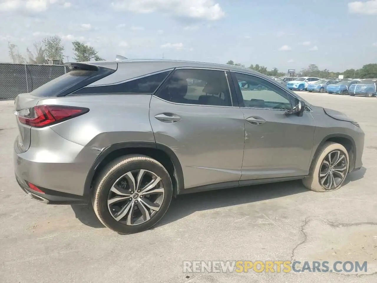 3 Photograph of a damaged car 2T2HZMAA2NC248749 LEXUS RX350 2022