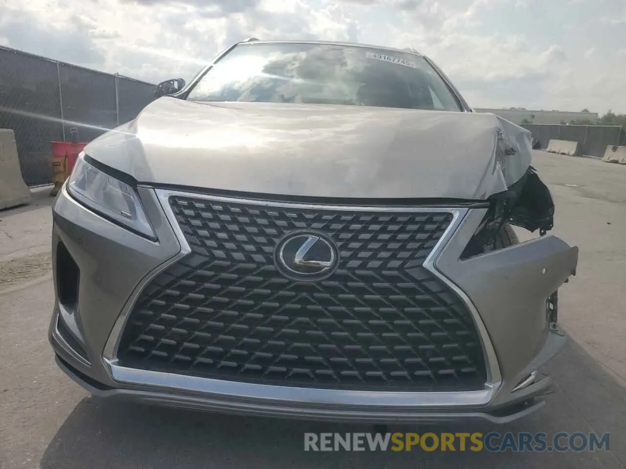 5 Photograph of a damaged car 2T2HZMAA2NC248749 LEXUS RX350 2022