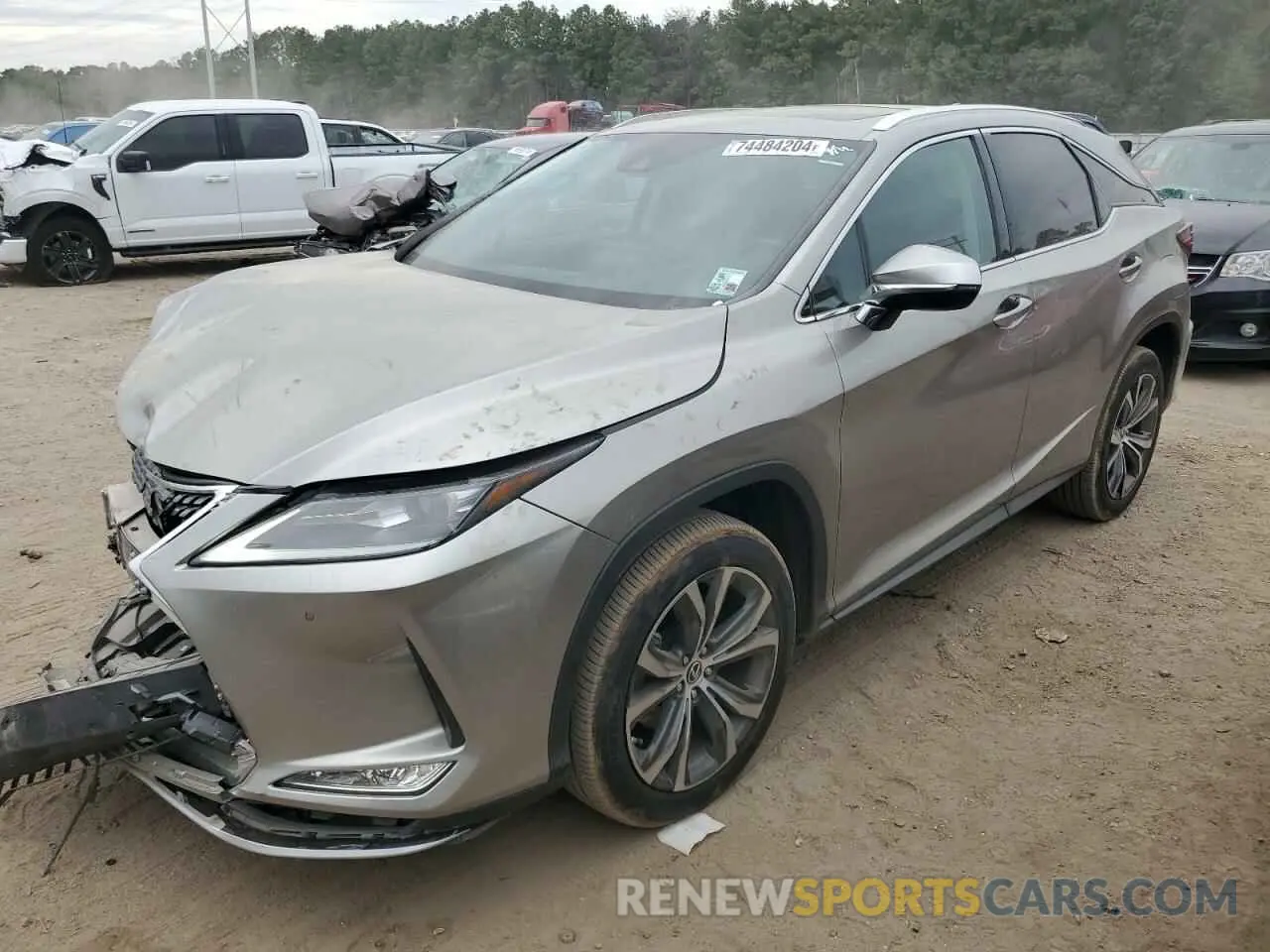 1 Фотография поврежденного автомобиля 2T2HZMAA3NC226582 LEXUS RX350 2022