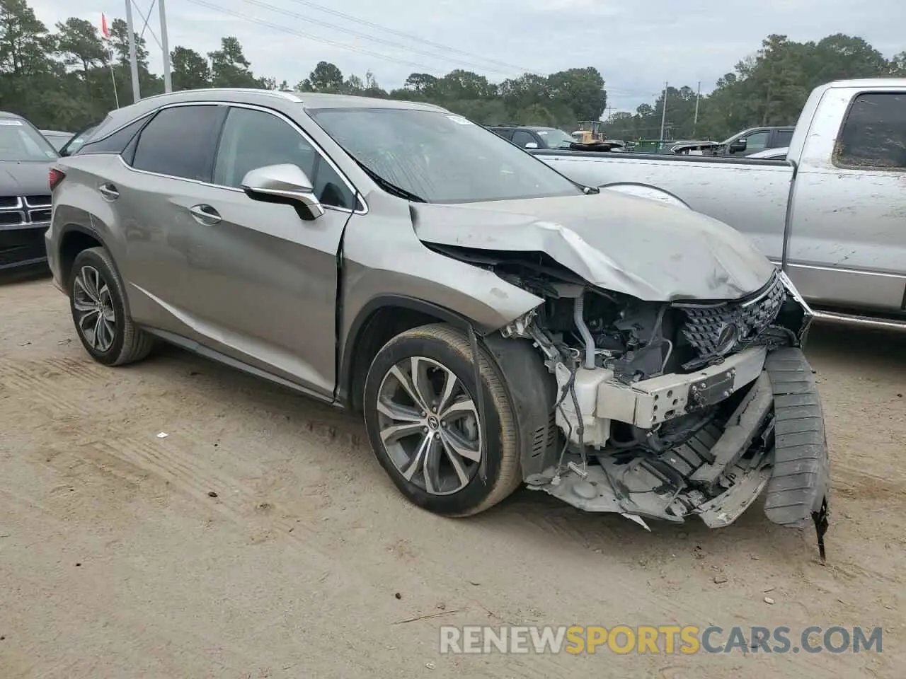 4 Фотография поврежденного автомобиля 2T2HZMAA3NC226582 LEXUS RX350 2022