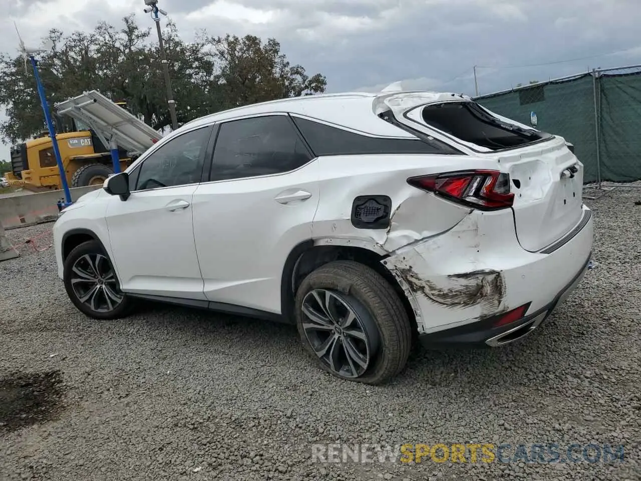 2 Фотография поврежденного автомобиля 2T2HZMAA3NC240773 LEXUS RX350 2022