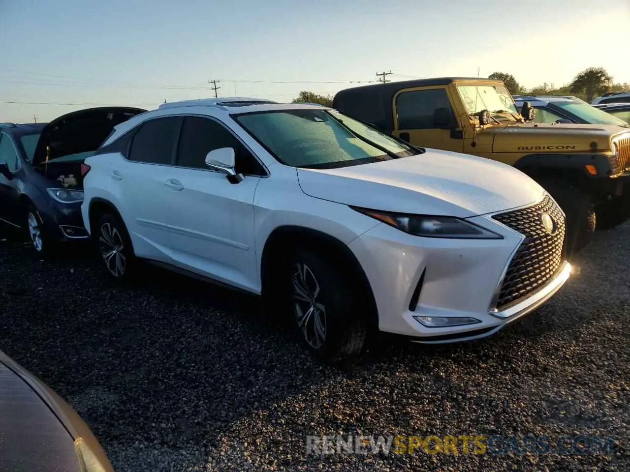 4 Photograph of a damaged car 2T2HZMAA4NC236859 LEXUS RX350 2022
