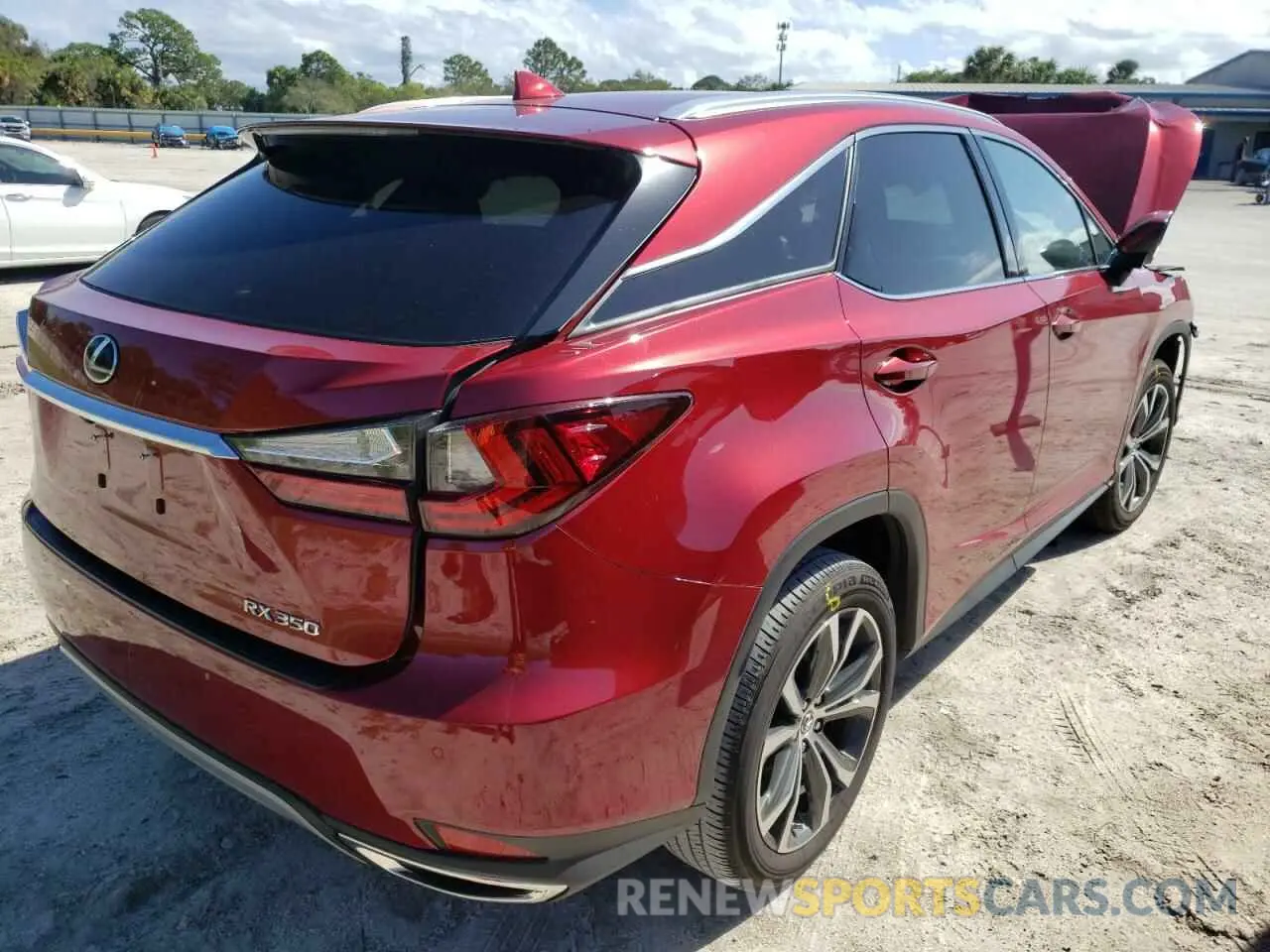 4 Фотография поврежденного автомобиля 2T2HZMAA4NC238305 LEXUS RX350 2022