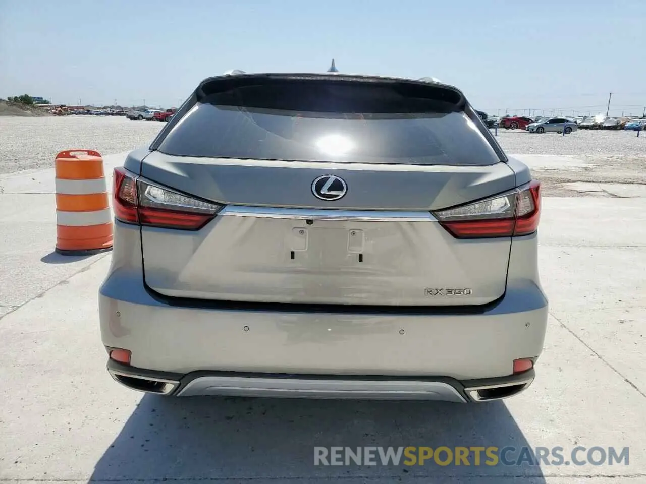 6 Фотография поврежденного автомобиля 2T2HZMAA4NC255475 LEXUS RX350 2022