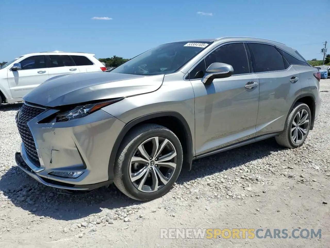 1 Photograph of a damaged car 2T2HZMAA5NC220394 LEXUS RX350 2022