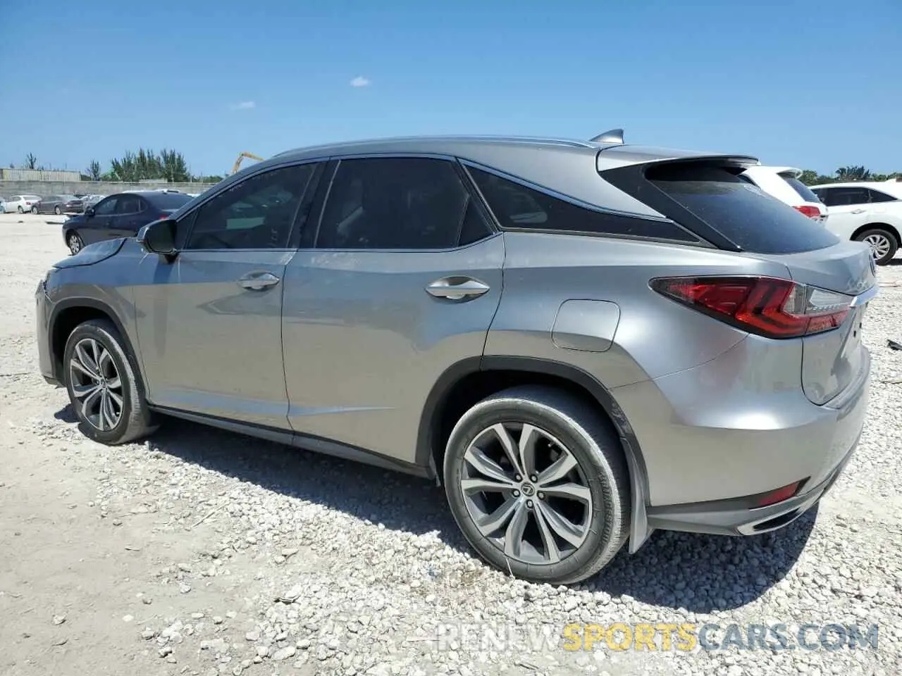 2 Photograph of a damaged car 2T2HZMAA5NC220394 LEXUS RX350 2022