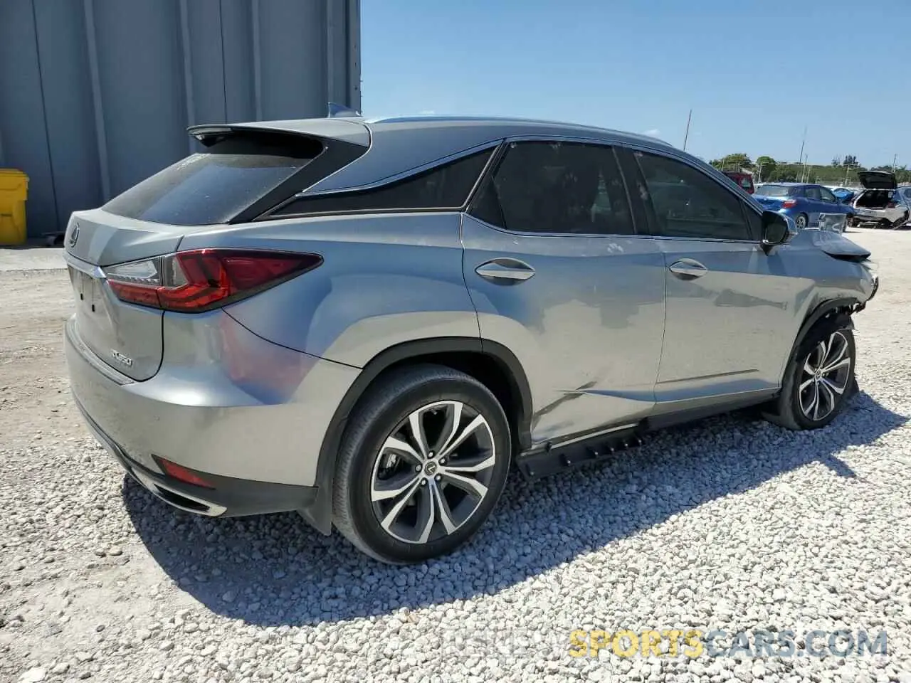 3 Photograph of a damaged car 2T2HZMAA5NC220394 LEXUS RX350 2022