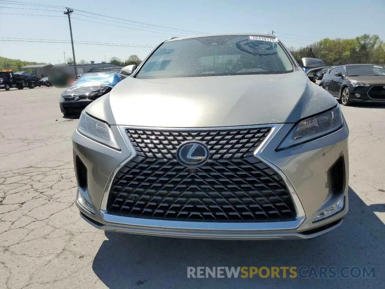 5 Photograph of a damaged car 2T2HZMAA6NC229900 LEXUS RX350 2022