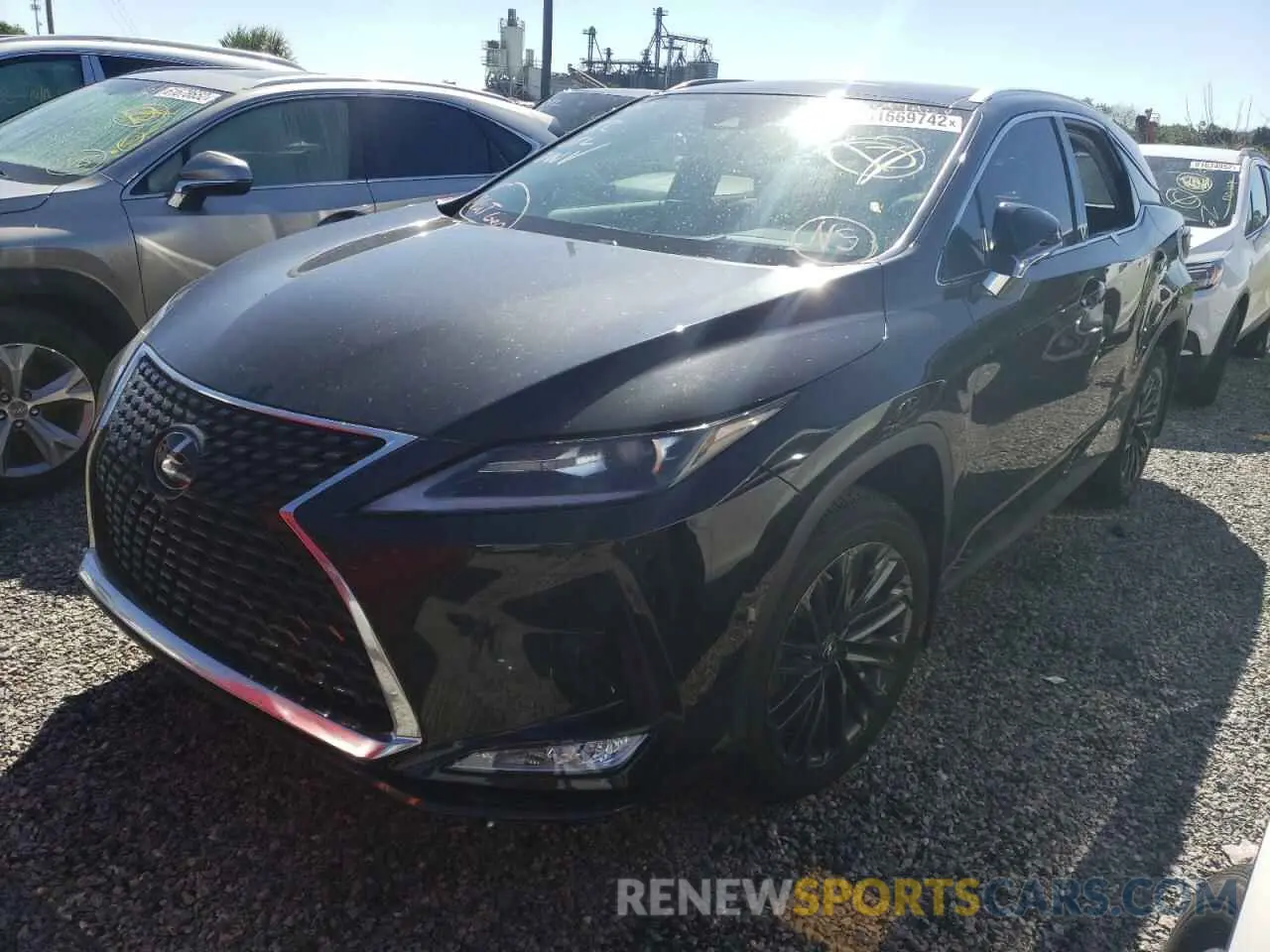 2 Photograph of a damaged car 2T2HZMAA7NC219862 LEXUS RX350 2022