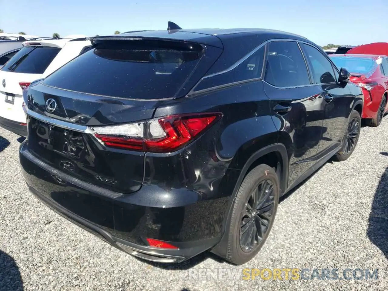 4 Photograph of a damaged car 2T2HZMAA7NC219862 LEXUS RX350 2022