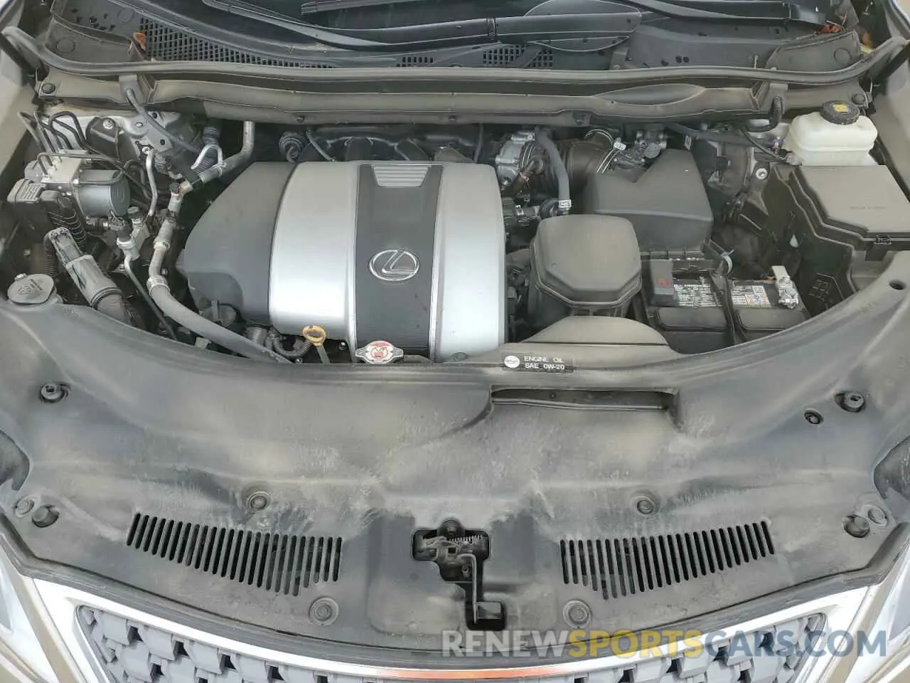 12 Фотография поврежденного автомобиля 2T2HZMAA7NC230456 LEXUS RX350 2022