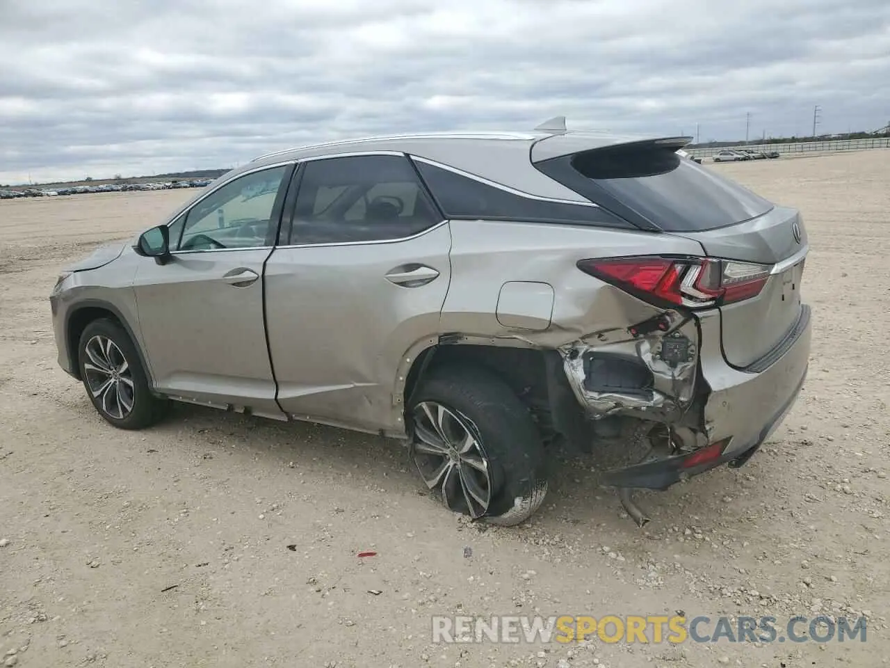 2 Фотография поврежденного автомобиля 2T2HZMAA7NC230456 LEXUS RX350 2022