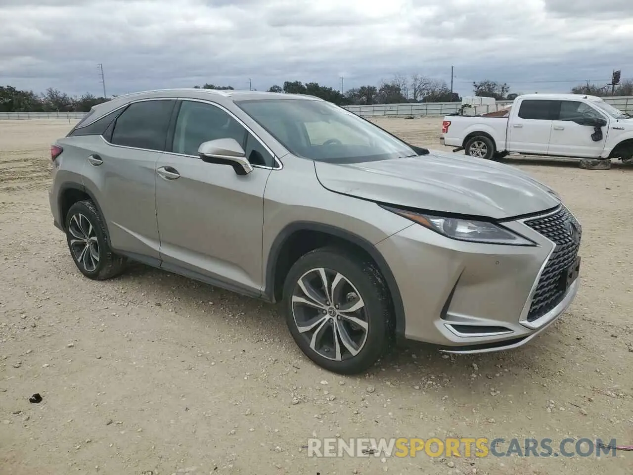 4 Фотография поврежденного автомобиля 2T2HZMAA7NC230456 LEXUS RX350 2022