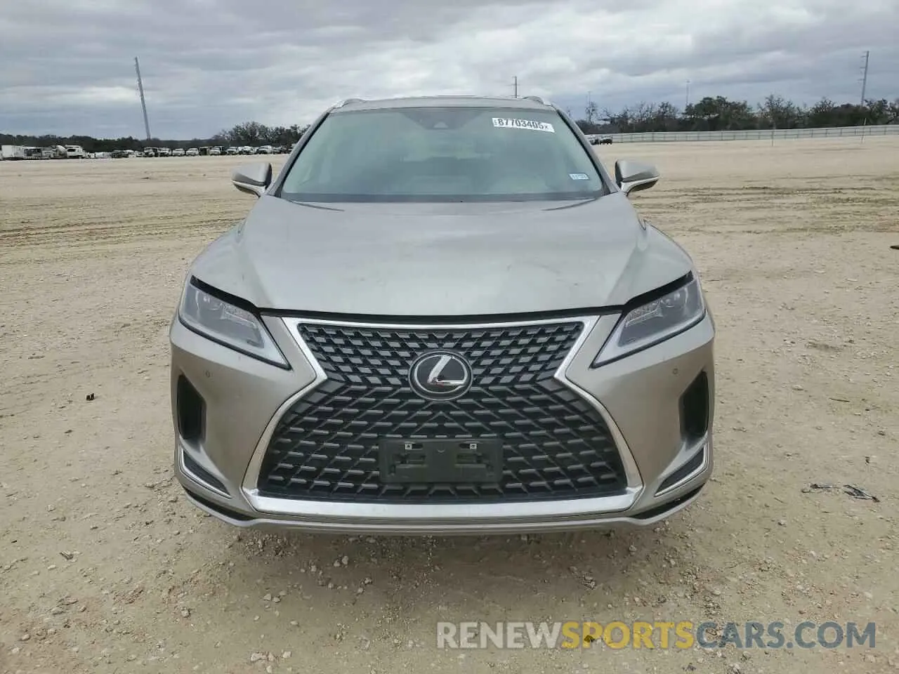 5 Фотография поврежденного автомобиля 2T2HZMAA7NC230456 LEXUS RX350 2022