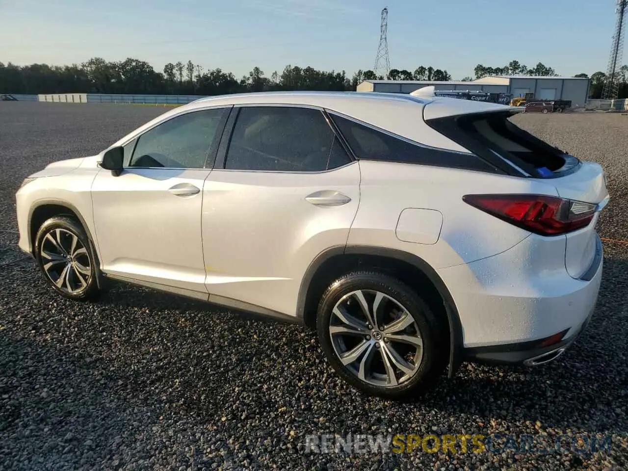 2 Фотография поврежденного автомобиля 2T2HZMAA7NC248861 LEXUS RX350 2022