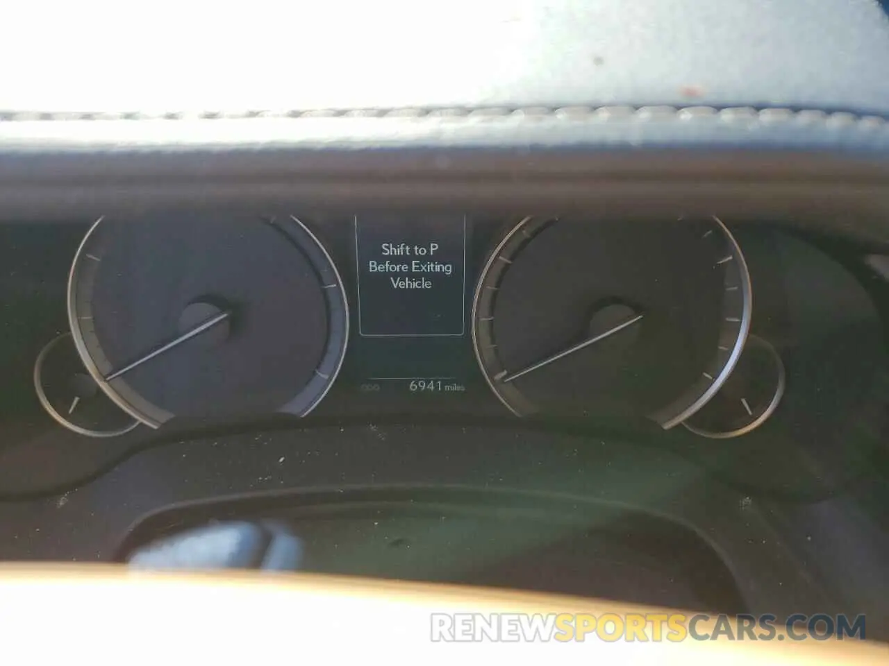 9 Фотография поврежденного автомобиля 2T2HZMAA7NC248861 LEXUS RX350 2022