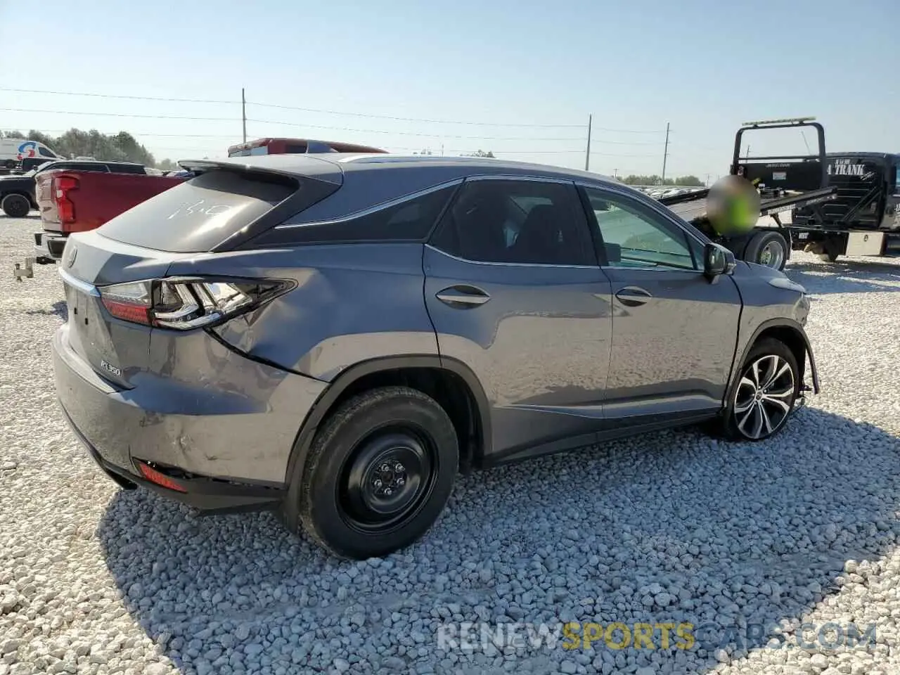 3 Photograph of a damaged car 2T2HZMAA7NC250237 LEXUS RX350 2022