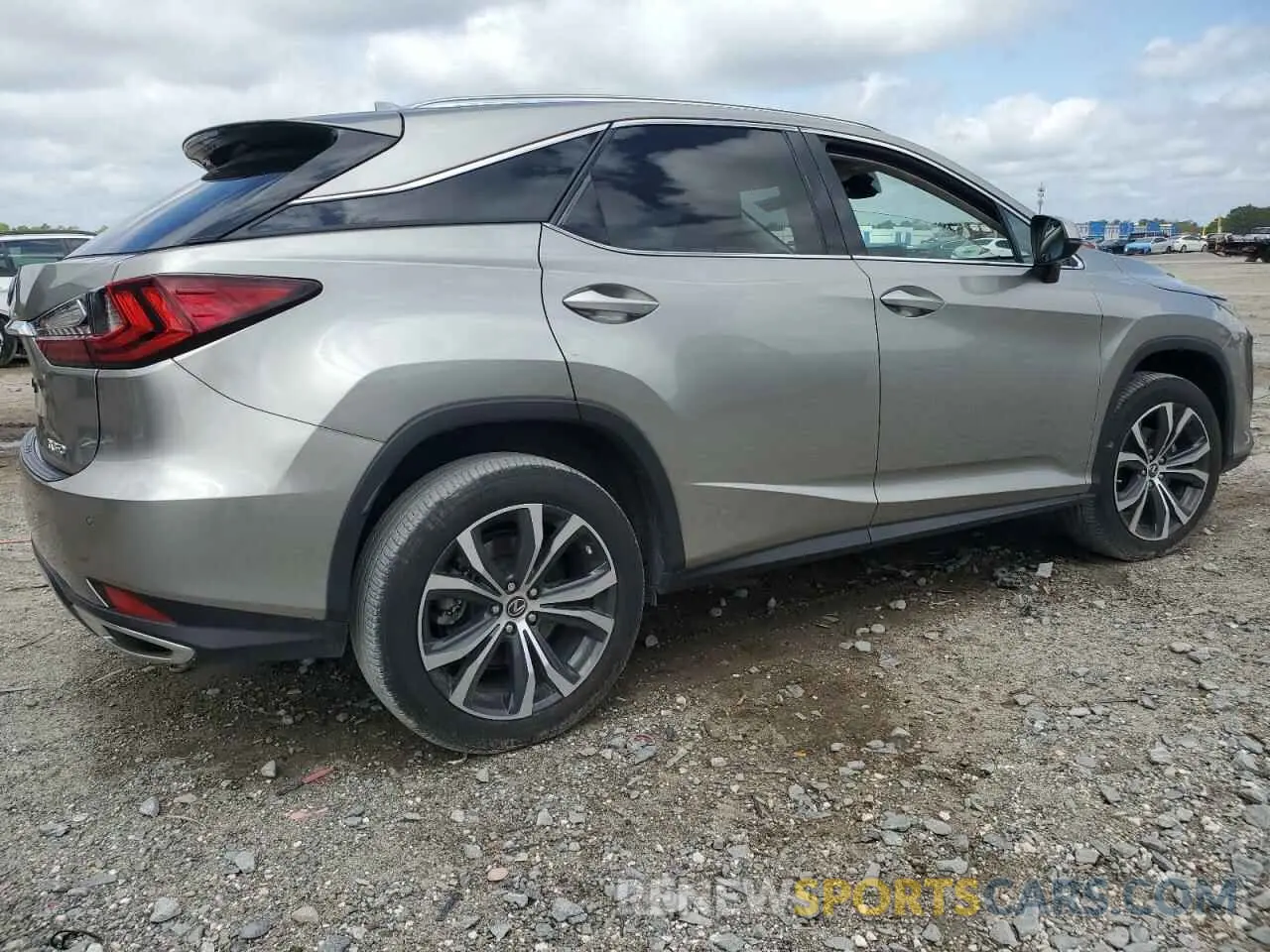 3 Photograph of a damaged car 2T2HZMAA8NC234404 LEXUS RX350 2022