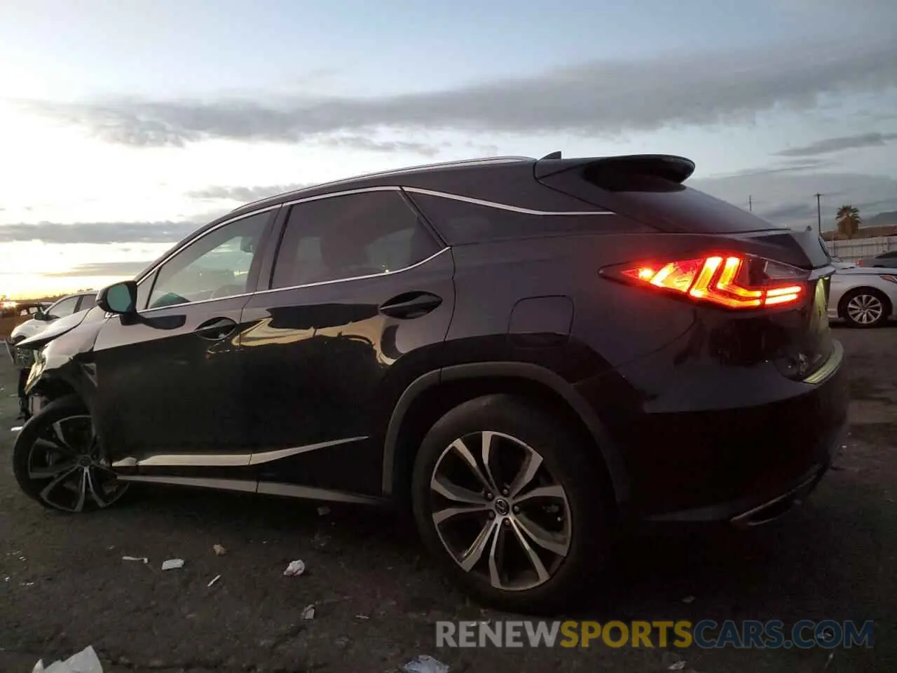 2 Photograph of a damaged car 2T2HZMDA0NC336064 LEXUS RX350 2022