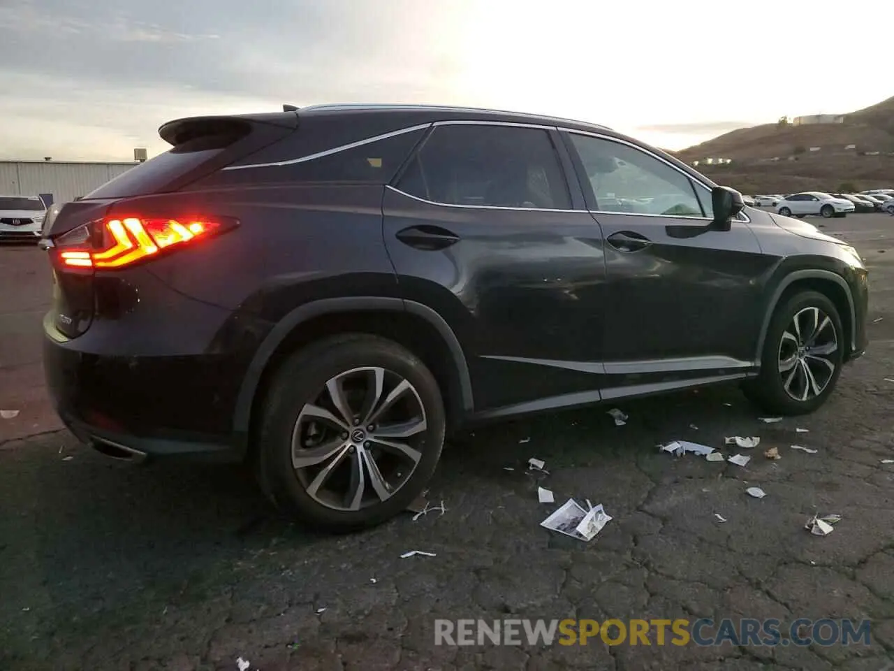 3 Photograph of a damaged car 2T2HZMDA0NC336064 LEXUS RX350 2022