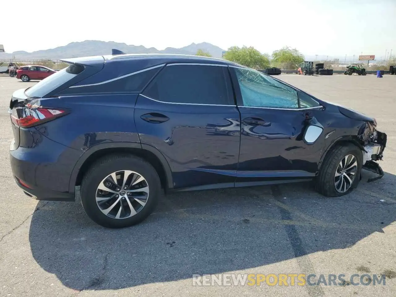 3 Photograph of a damaged car 2T2HZMDA0NC342513 LEXUS RX350 2022