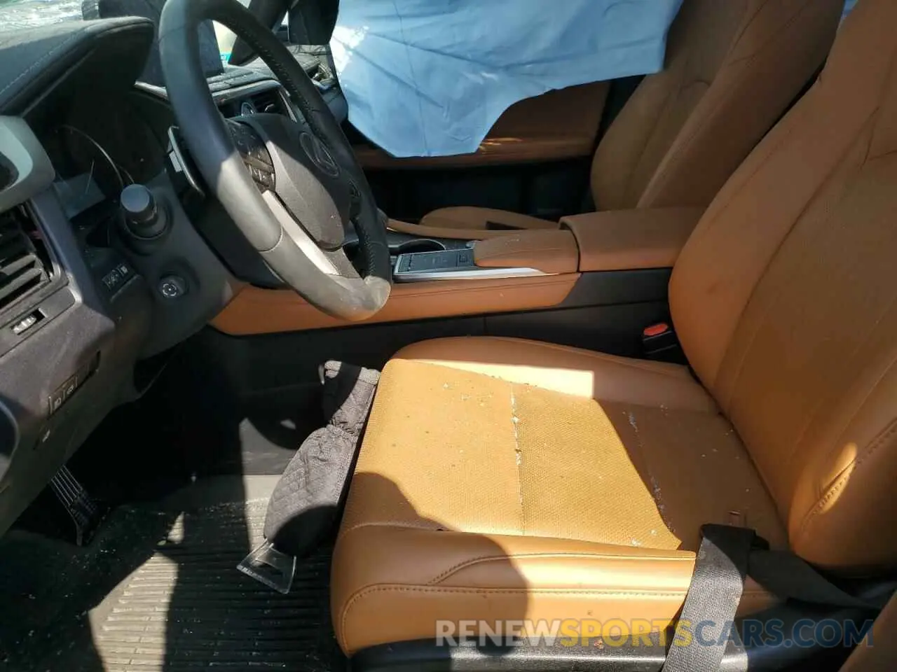7 Photograph of a damaged car 2T2HZMDA0NC342513 LEXUS RX350 2022