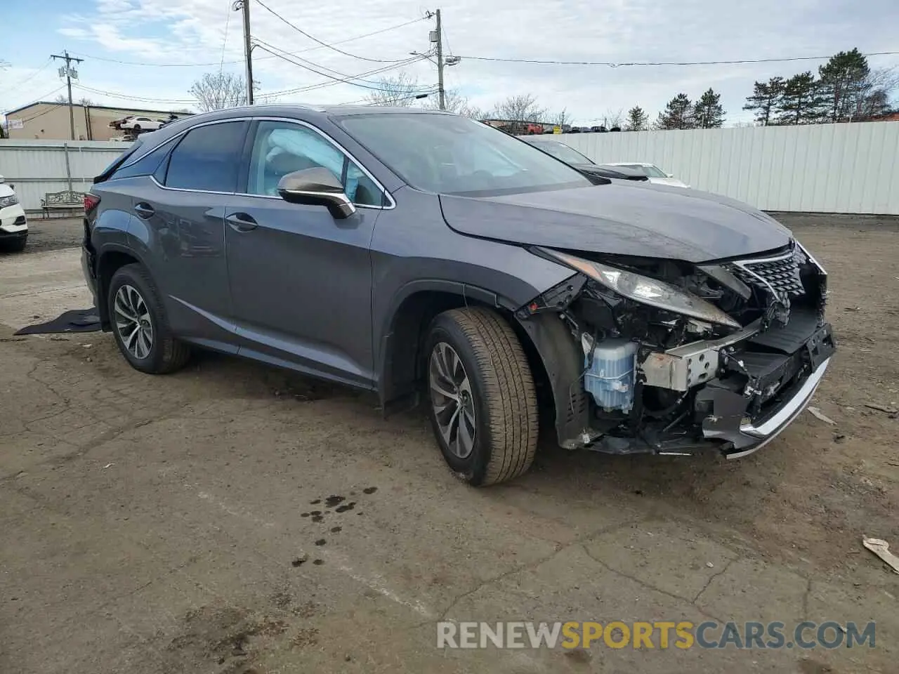 4 Photograph of a damaged car 2T2HZMDA1NC331083 LEXUS RX350 2022