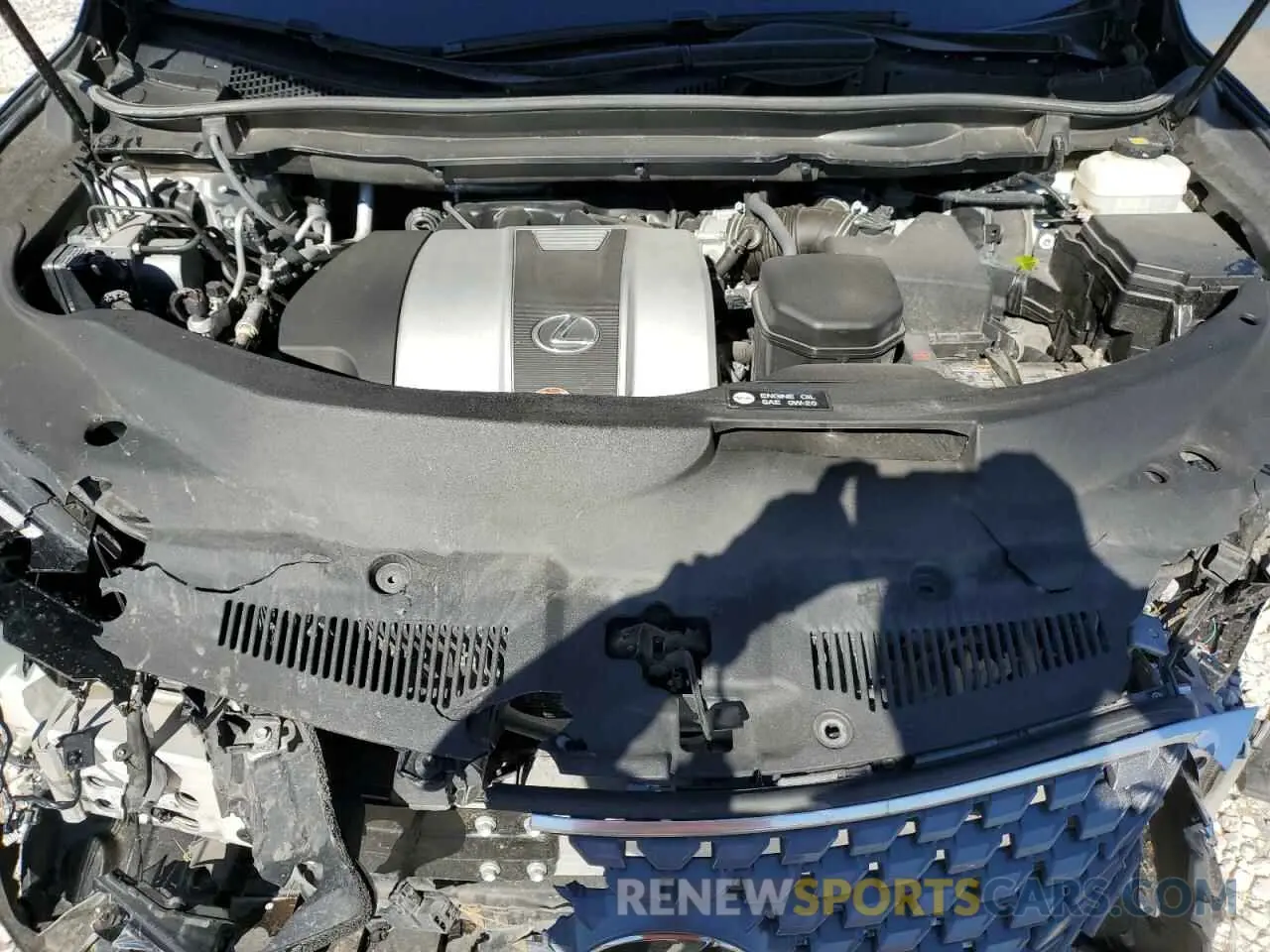 12 Фотография поврежденного автомобиля 2T2HZMDA2NC329679 LEXUS RX350 2022