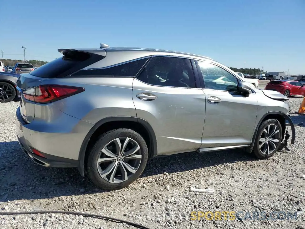 3 Фотография поврежденного автомобиля 2T2HZMDA2NC329679 LEXUS RX350 2022