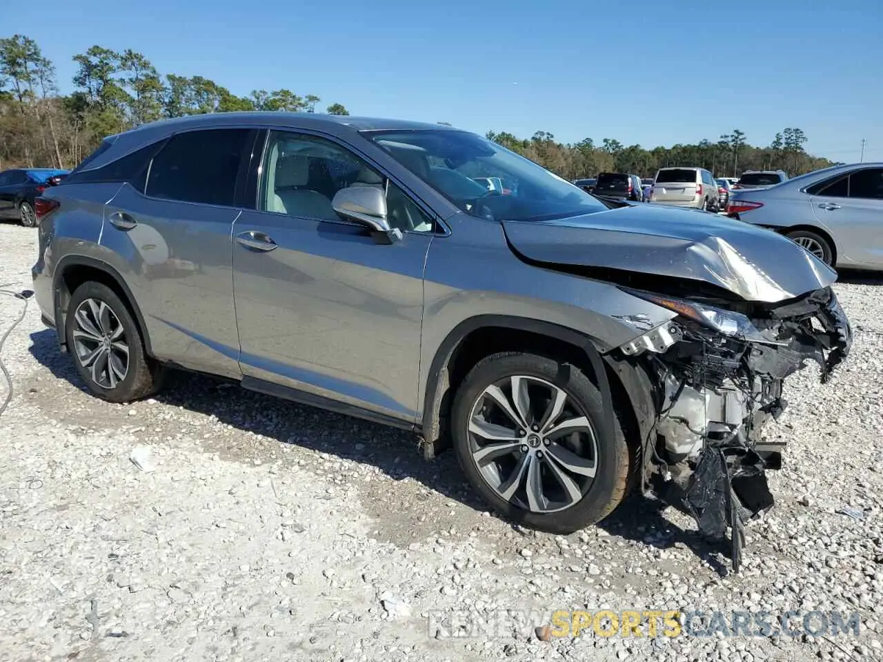 4 Фотография поврежденного автомобиля 2T2HZMDA2NC329679 LEXUS RX350 2022