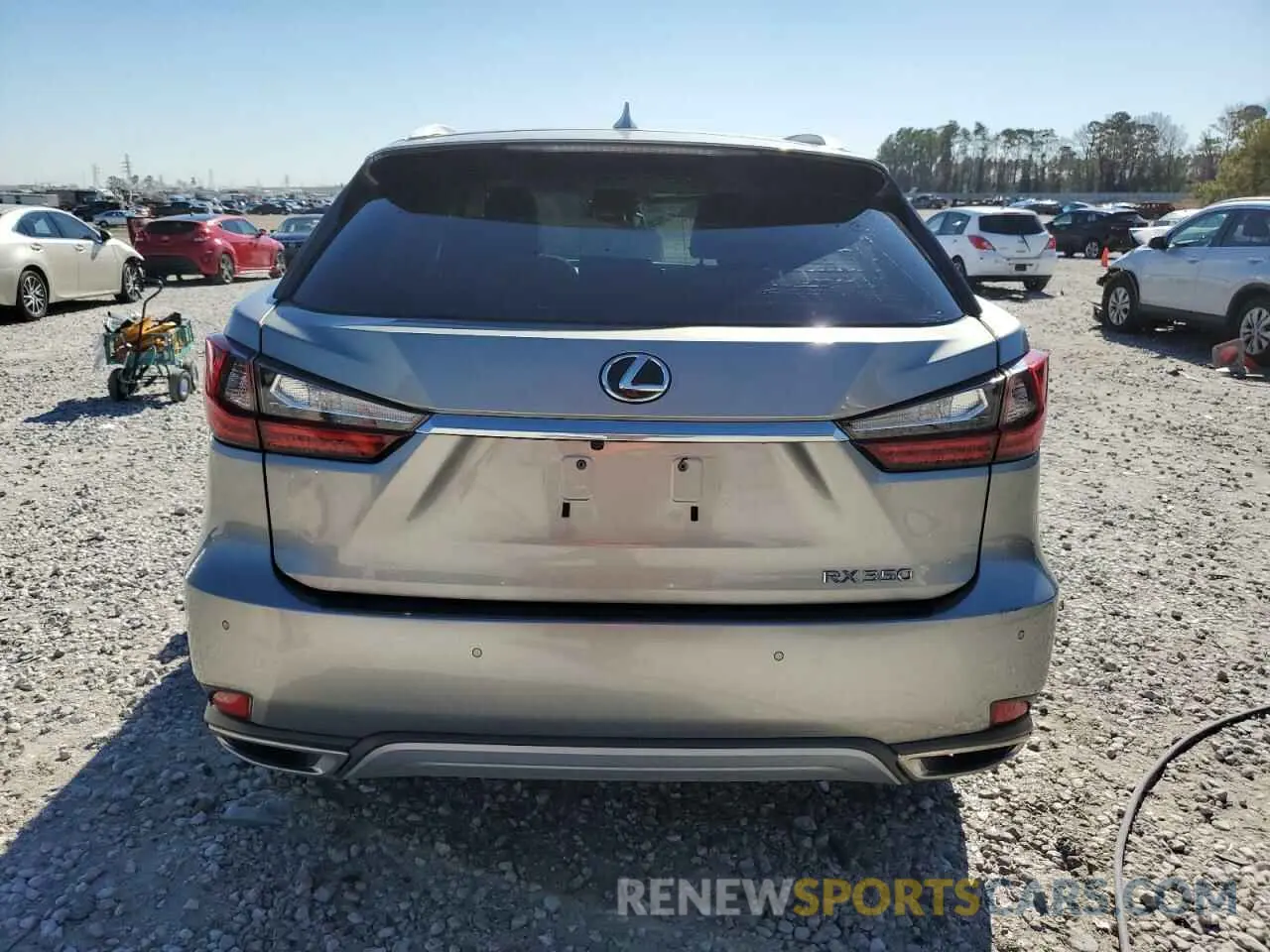 6 Фотография поврежденного автомобиля 2T2HZMDA2NC329679 LEXUS RX350 2022