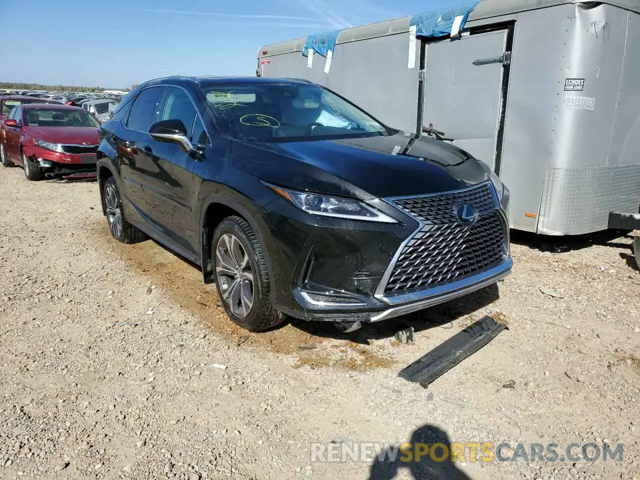 1 Фотография поврежденного автомобиля 2T2HZMDA2NC357739 LEXUS RX350 2022