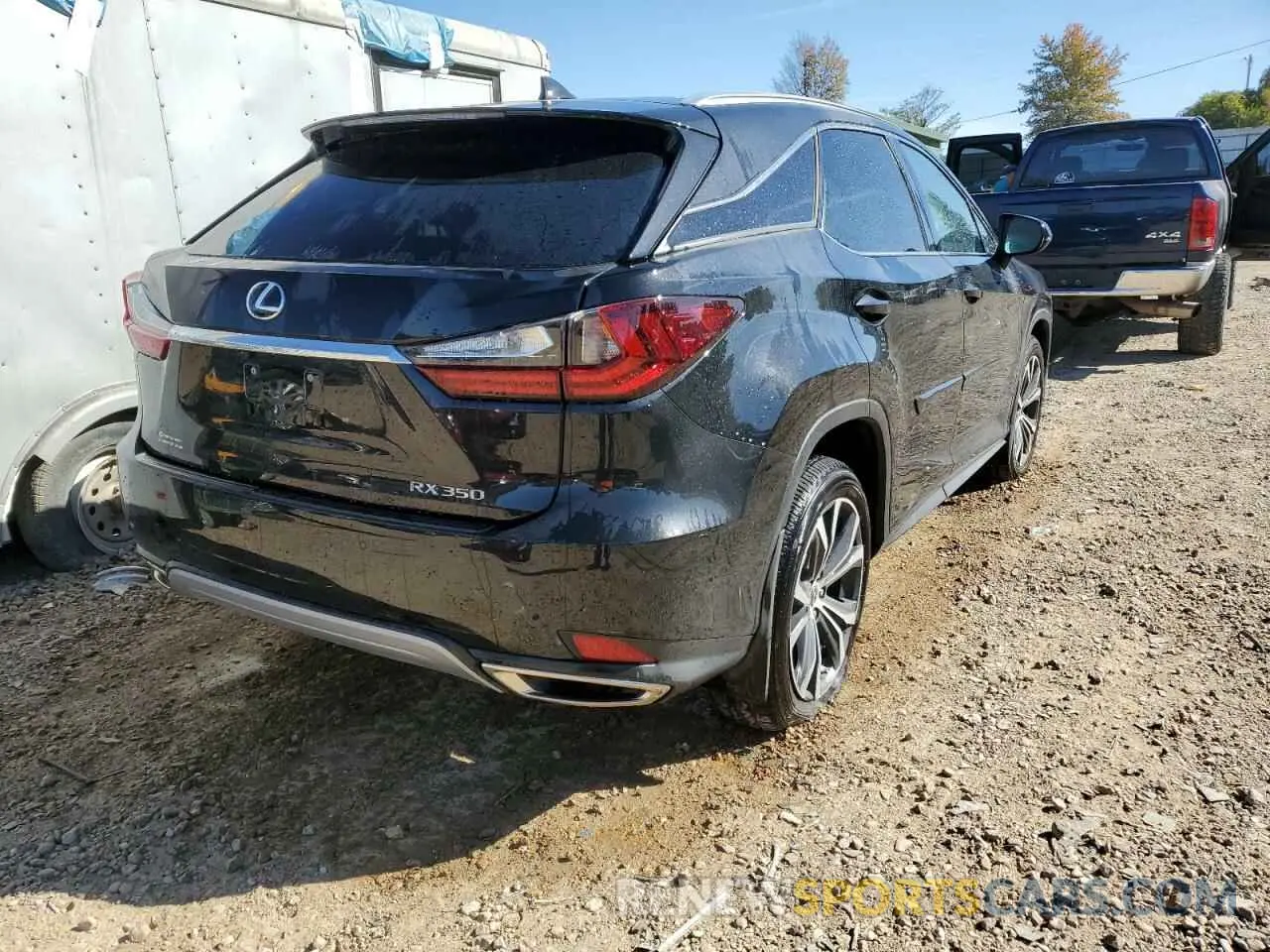 4 Фотография поврежденного автомобиля 2T2HZMDA2NC357739 LEXUS RX350 2022