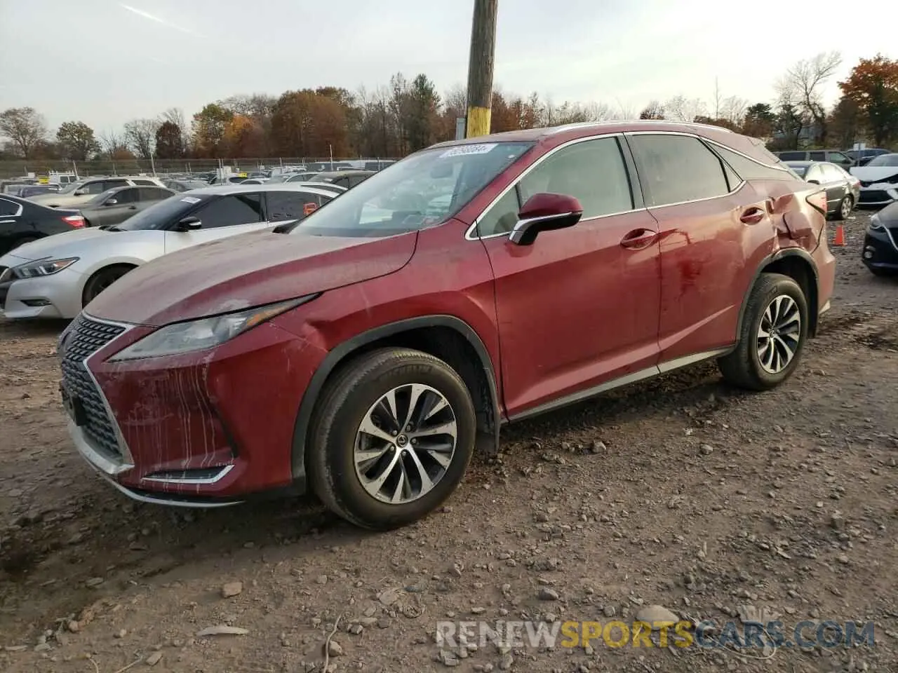 1 Фотография поврежденного автомобиля 2T2HZMDA3NC314169 LEXUS RX350 2022