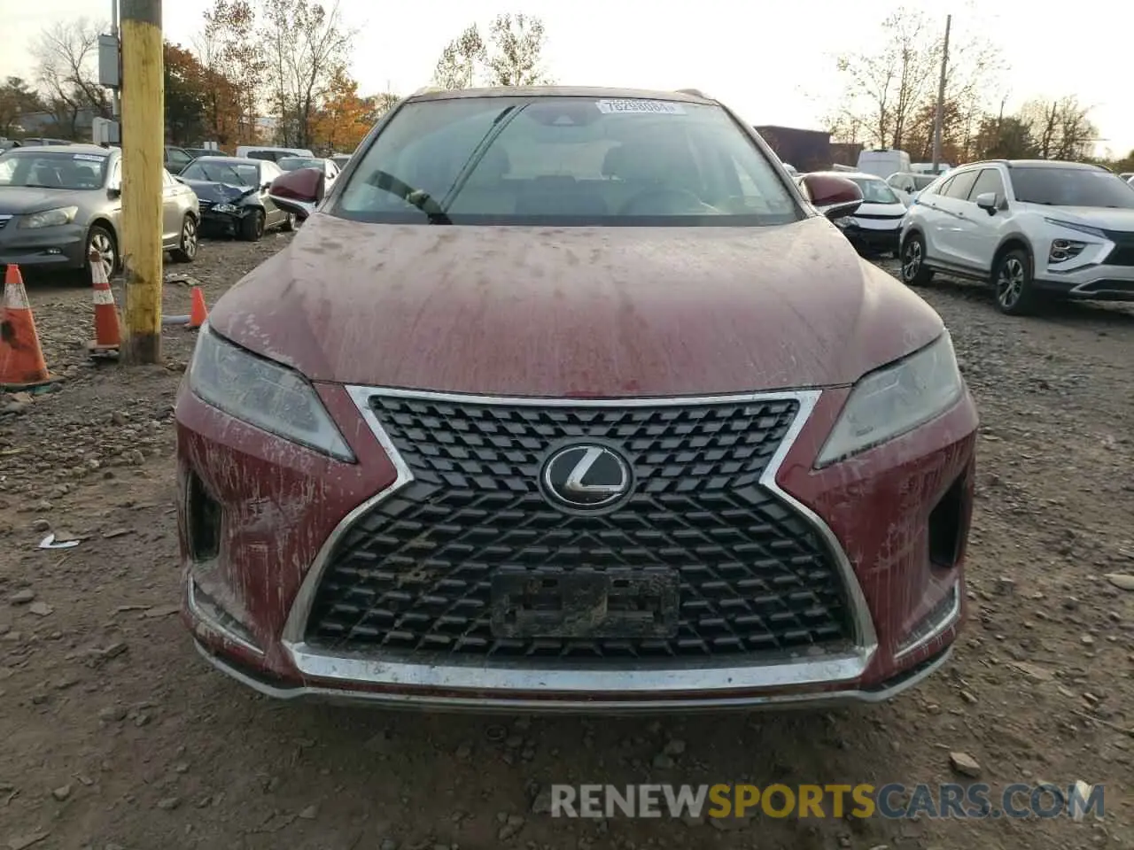 5 Фотография поврежденного автомобиля 2T2HZMDA3NC314169 LEXUS RX350 2022