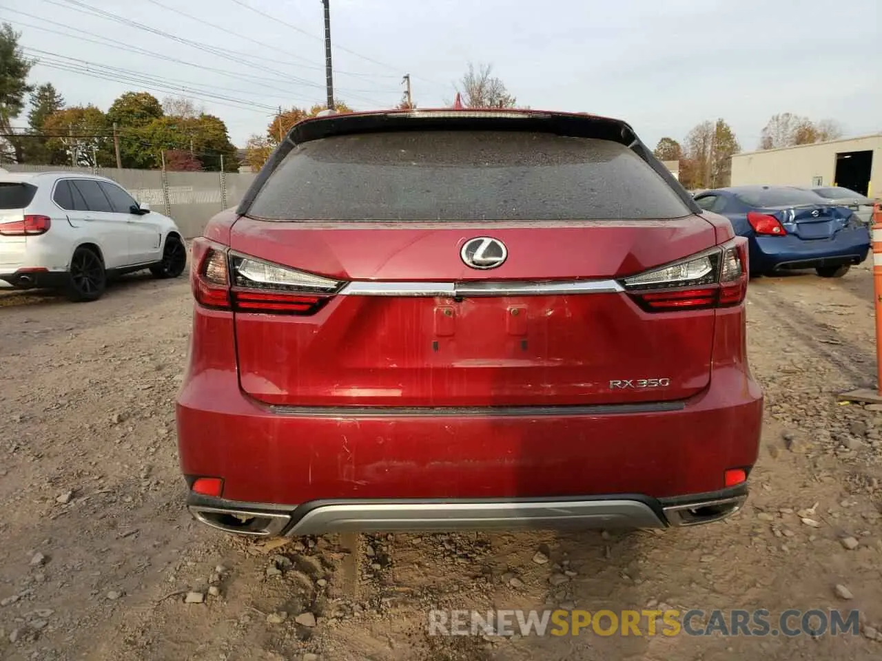 6 Фотография поврежденного автомобиля 2T2HZMDA3NC314169 LEXUS RX350 2022