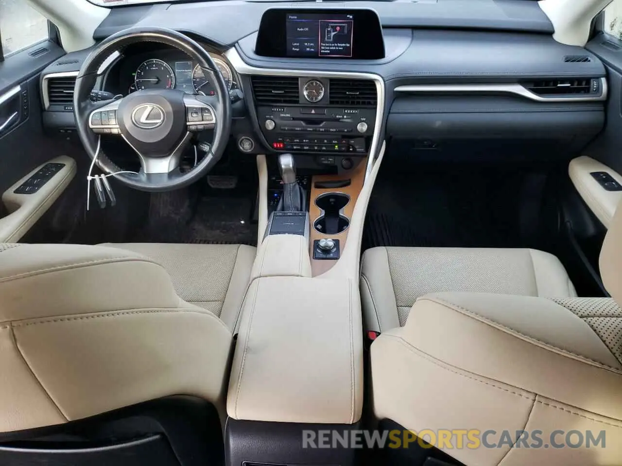 8 Фотография поврежденного автомобиля 2T2HZMDA3NC314169 LEXUS RX350 2022