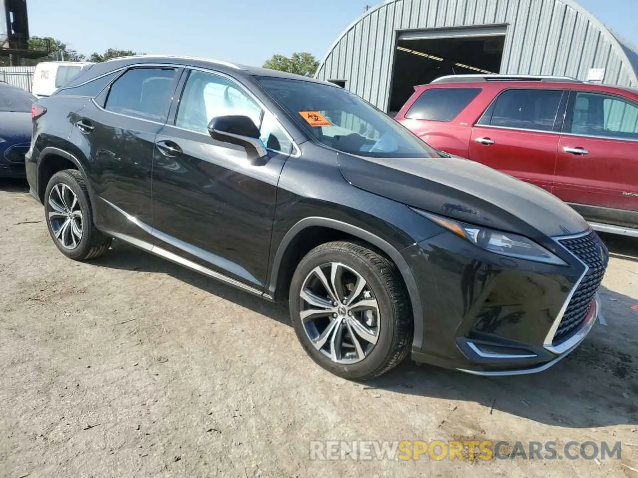 4 Фотография поврежденного автомобиля 2T2HZMDA3NC324507 LEXUS RX350 2022