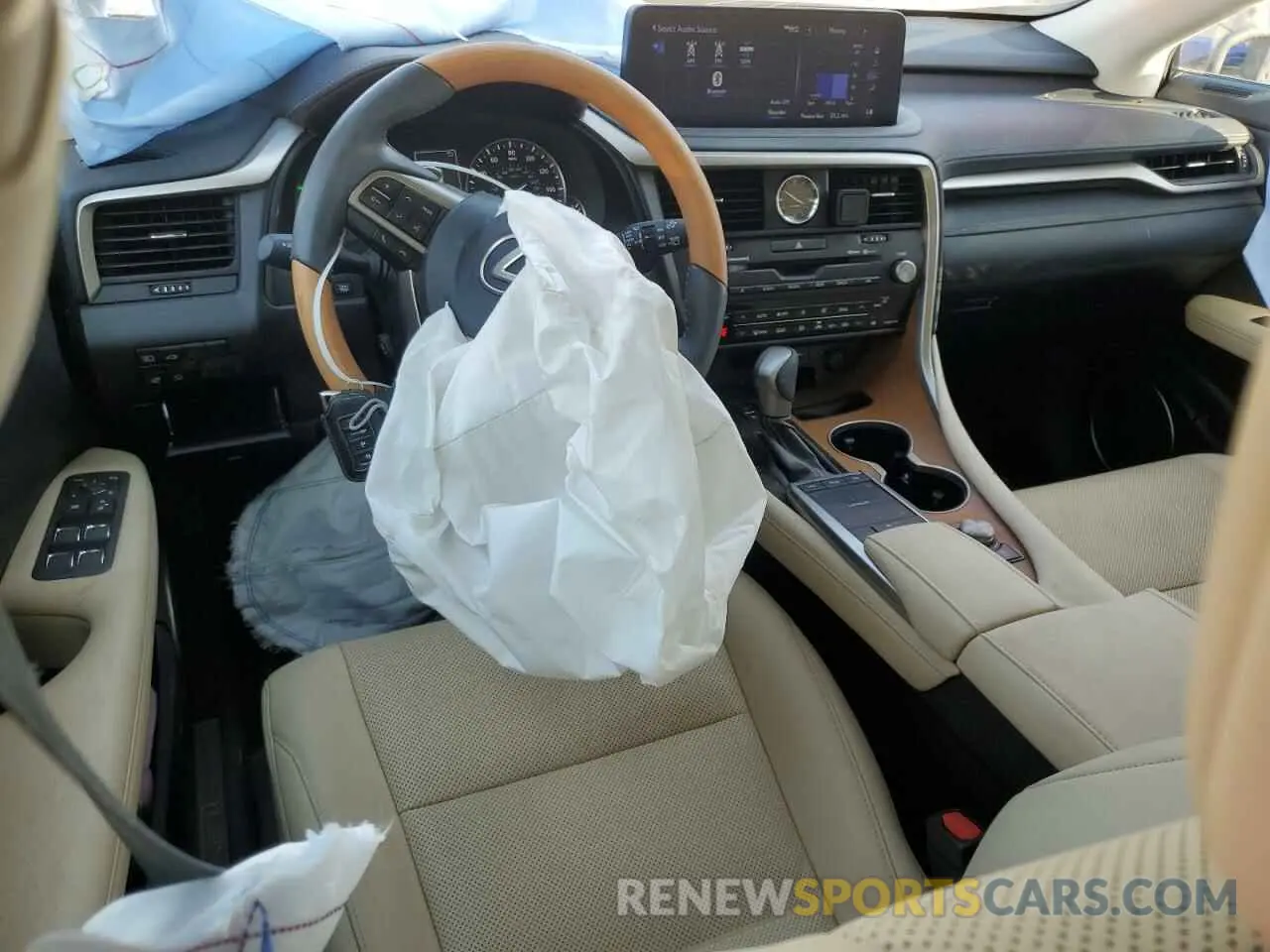 8 Фотография поврежденного автомобиля 2T2HZMDA3NC324507 LEXUS RX350 2022