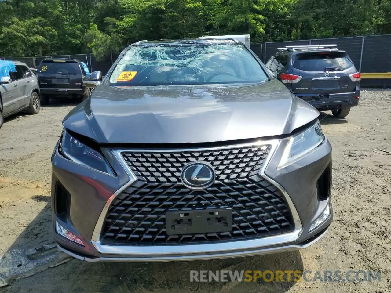 5 Photograph of a damaged car 2T2HZMDA3NC348841 LEXUS RX350 2022