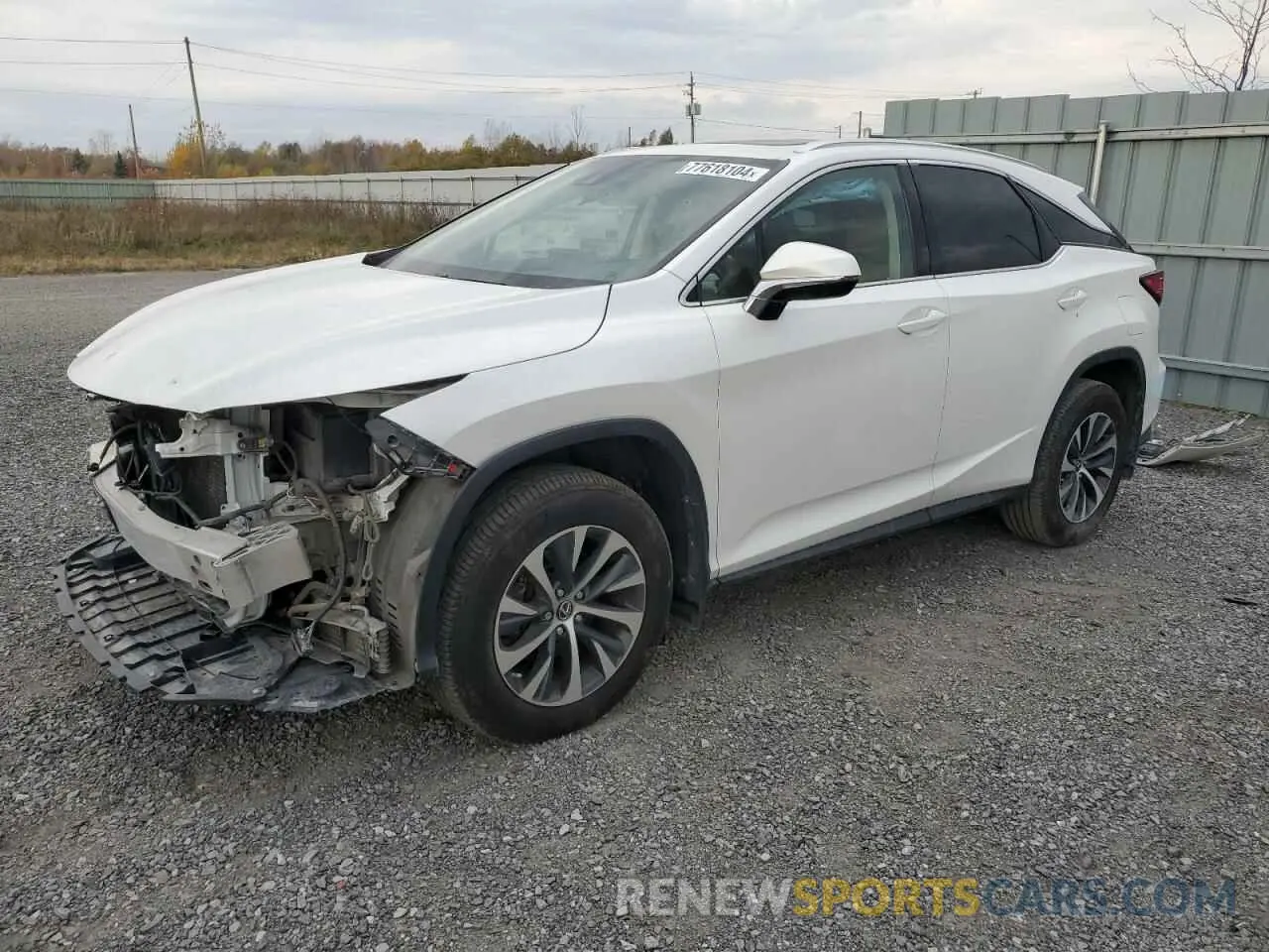 1 Photograph of a damaged car 2T2HZMDA4NC328033 LEXUS RX350 2022
