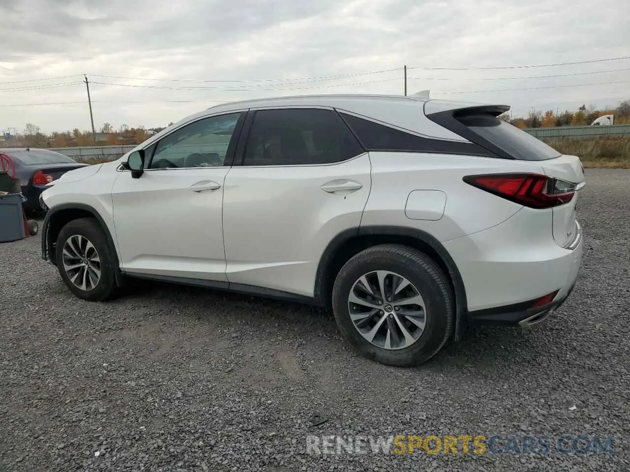 2 Photograph of a damaged car 2T2HZMDA4NC328033 LEXUS RX350 2022