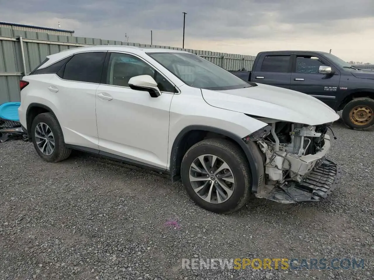 4 Photograph of a damaged car 2T2HZMDA4NC328033 LEXUS RX350 2022