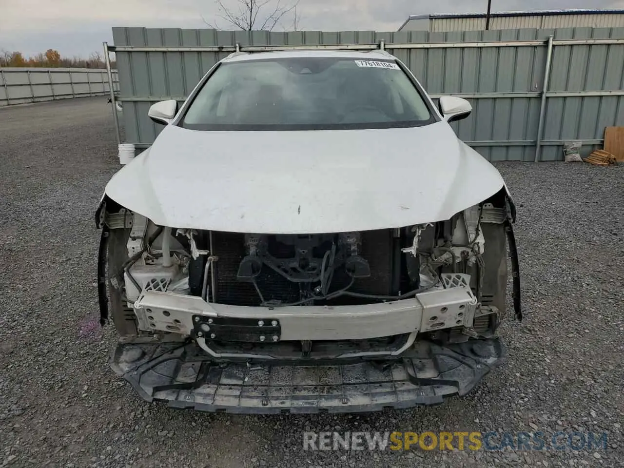 5 Photograph of a damaged car 2T2HZMDA4NC328033 LEXUS RX350 2022