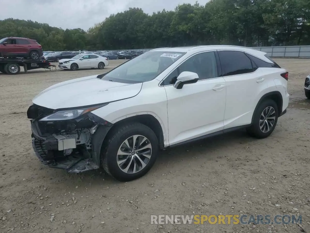 1 Photograph of a damaged car 2T2HZMDA5NC318384 LEXUS RX350 2022