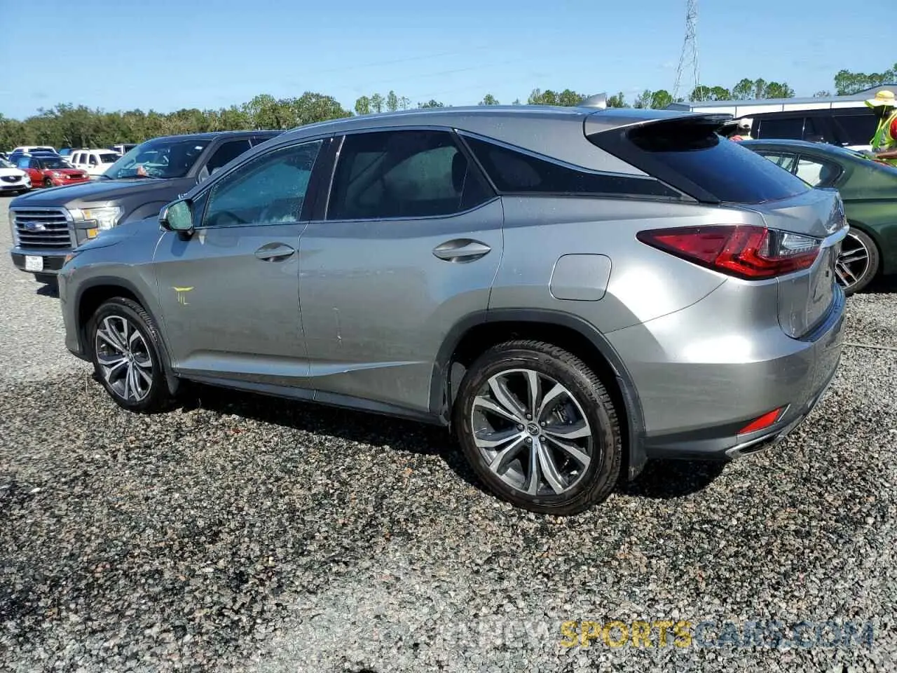 2 Фотография поврежденного автомобиля 2T2HZMDA5NC324914 LEXUS RX350 2022